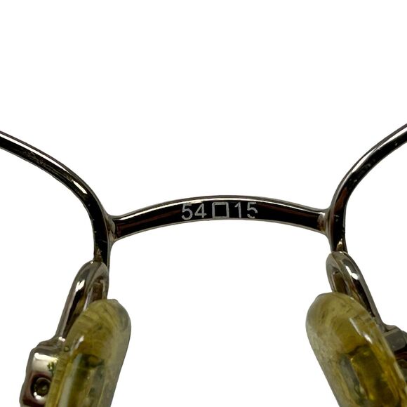 Sophia Loren Beau Rivage 40 Eyeglasses Frames Only 54-15-135 Zyloware 097 Gold - Picture 8 of 13